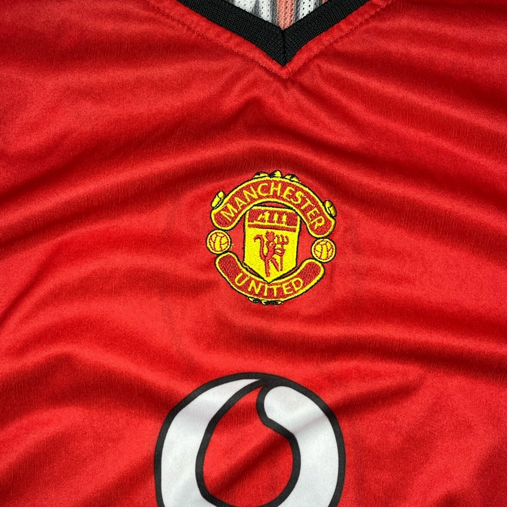 Vintage 7 Stars Manchester United Soccer Shirt, Rooney - Picture 3 of 7